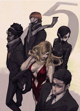 Promo art of the character from The Five Killers