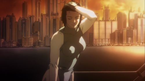 Kusanagi after diving