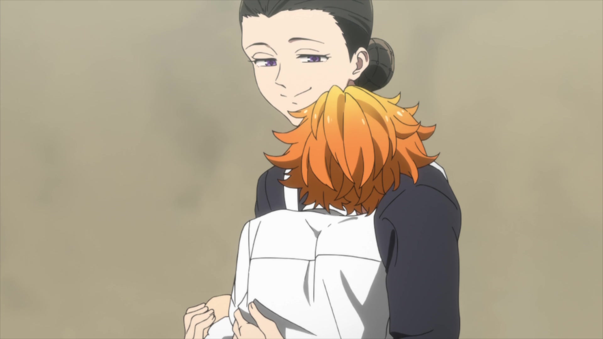 Promised Neverland – Mom comforts Emma – Apprentice Mages Lounge.