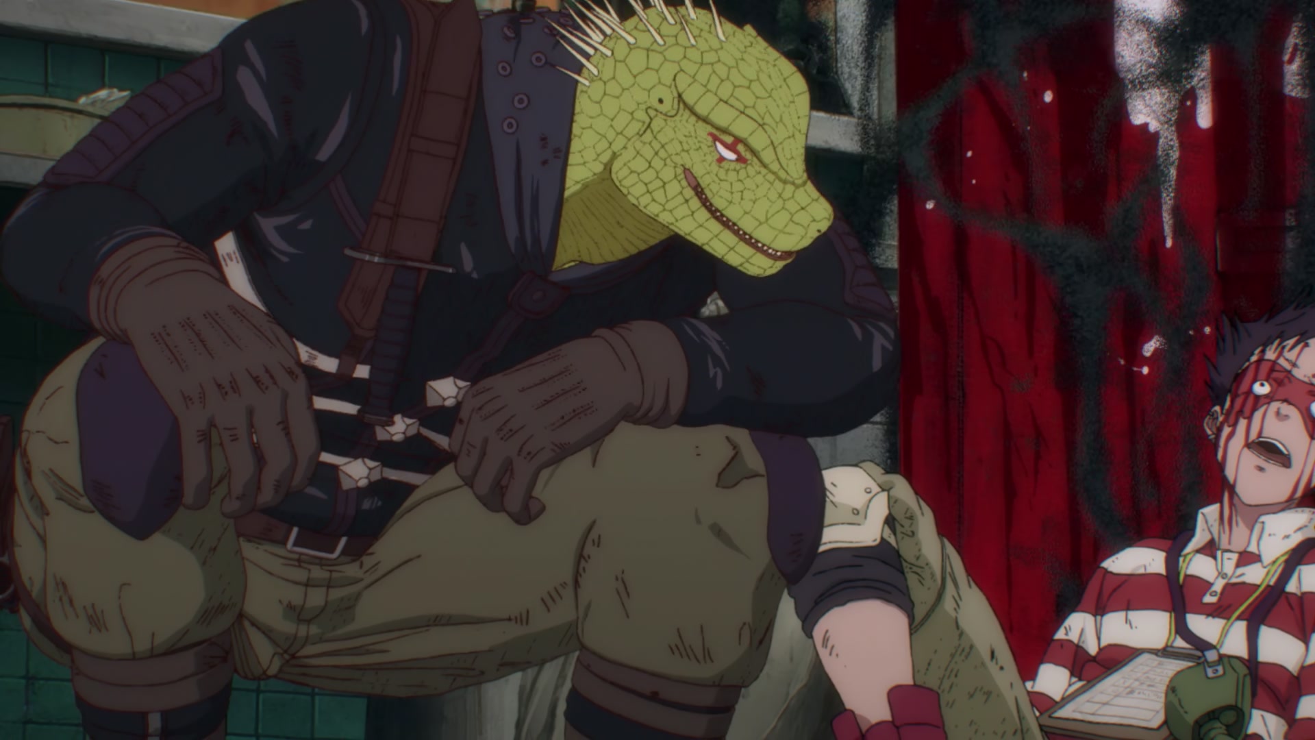 Dorohedoro Caiman Anime Version 1:6 Scale Action Figure