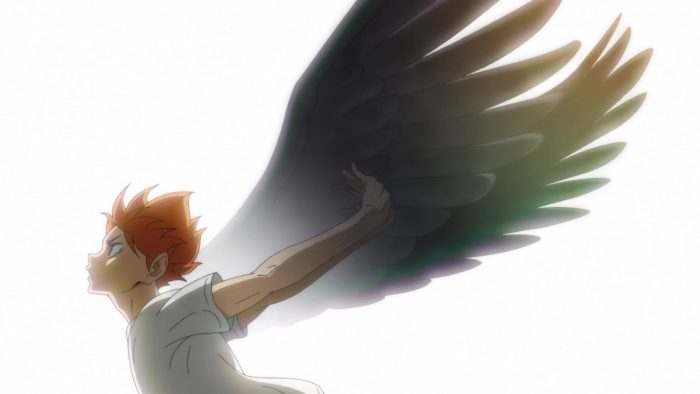 Hinata with wings from Haikyuu!! Season 4 anime episode 1